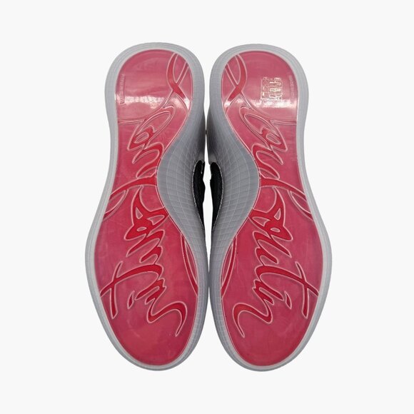 Christian Louboutin Arpoador Black Suede Sock Sneakers Size 39.5 US 9.5 Women's - Picture 12 of 15